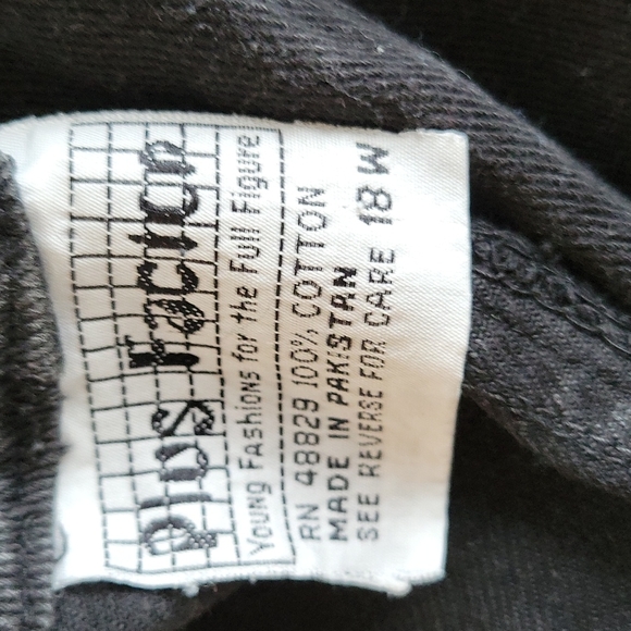 PLUS FACTOR RIGID DENIM DRESS - Picture 6 of 9